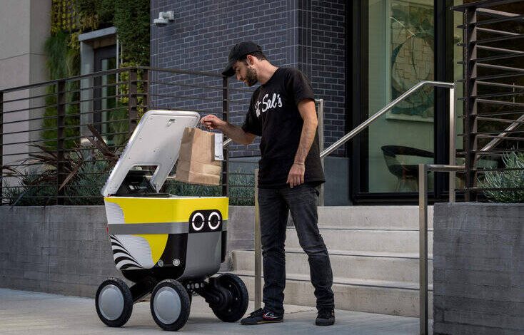ربات‌های تحویل خودکار کالا در پنسیلوانیا جزئی از «عابران پیاده» شده اند