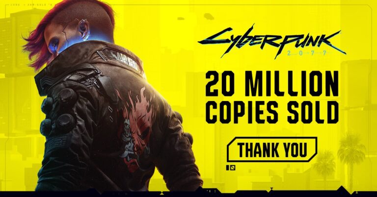 بازی Cyberpunk 2077 بیش از 20 میلیون نسخه فروخته است