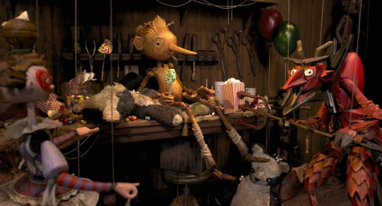 نقدها و نمرات انیمیشن Pinocchio ساخته گی‌یرمو دل تورو