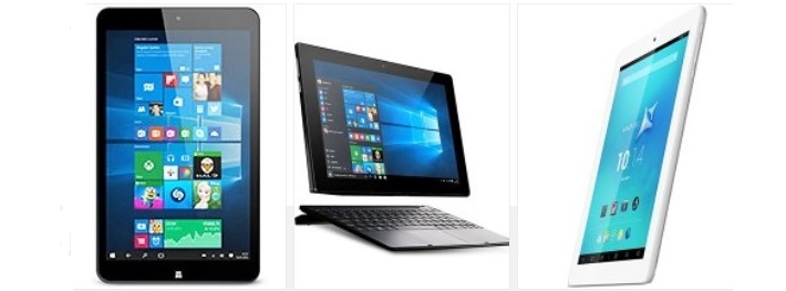 تبلت‌های قدیمی Allview با پردازنده اینتل