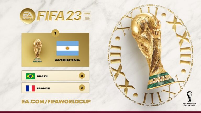 الکترونیک آرتز: آرژانتین در جام جهانی 2022 قهرمان خواهد شد