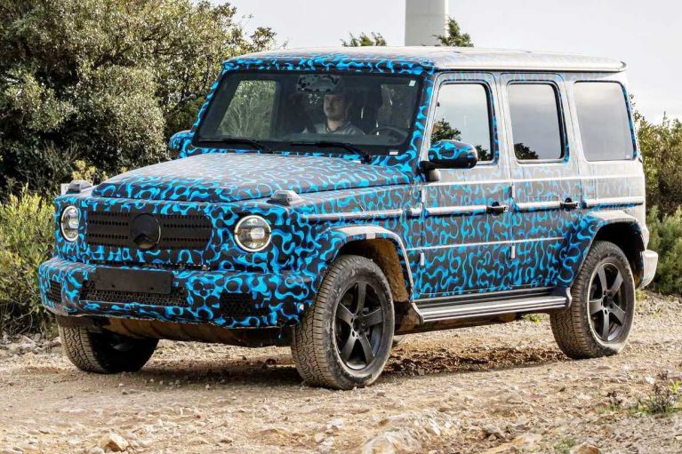 اولین تست و بررسی از مرسدس بنز G کلاس برقی EQG جدید