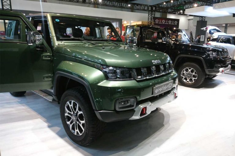 معرفی رسمی بایک BJ40 برای بازار ایران در نمایشگاه خودروی اصفهان