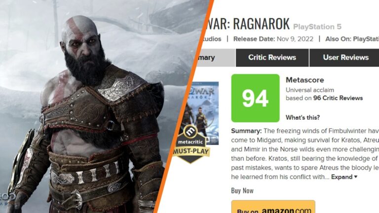 God of War Ragnarok به دومین بازی برتر 2022 از نظر امتیاز متاکریتیک تبدیل شد