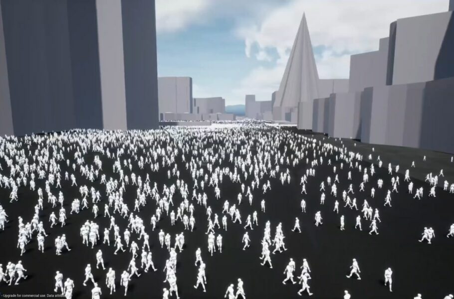 آمازون از سرویسی با امکان شبیه‌سازی محیطی به وسعت یک شهر در فضای ابری رونمایی کرد [تماشا کنید]