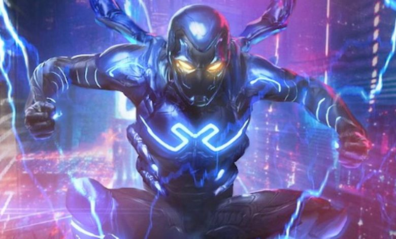 انتشار اولین پوستر فیلم Blue Beetle دی سی