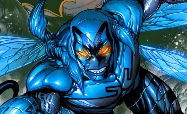 انتشار نخستین پوستر از فیلم ابرقهرمانی Blue Beetle