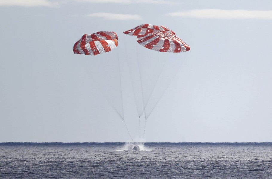 با فرود کپسول اوریون، مأموریت آرتمیس 1 ناسا با موفقیت به پایان رسید