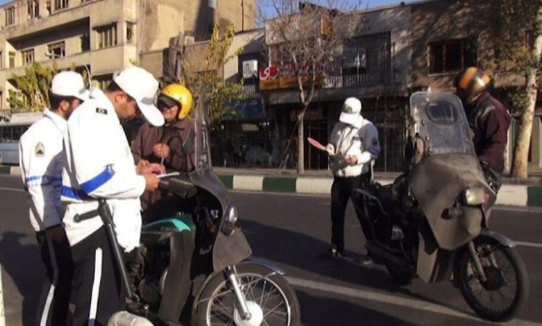توقف موقت طرح ایجاد خط ویژه برای موتورسیکلت‌های تهران