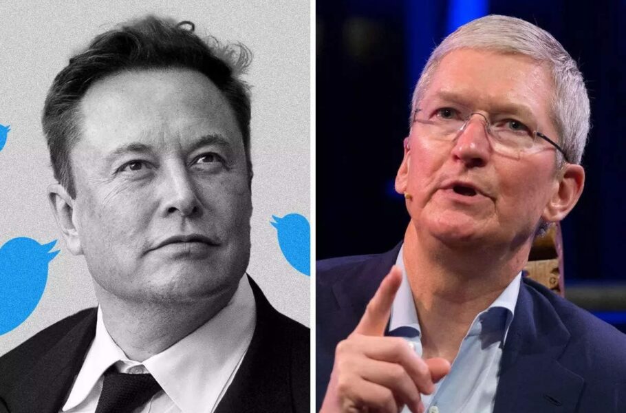 دیدار ایلان ماسک و تیم کوک؛ اپل هرگز به حذف توییتر از اپ استور فکر نکرده است