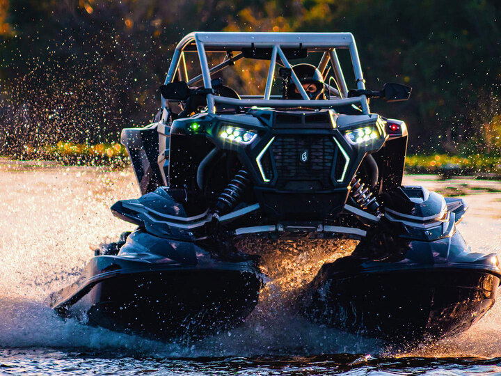 شادو سیکس تایفون به عنوان اولین خودروی آبی دنیا معرفی شد