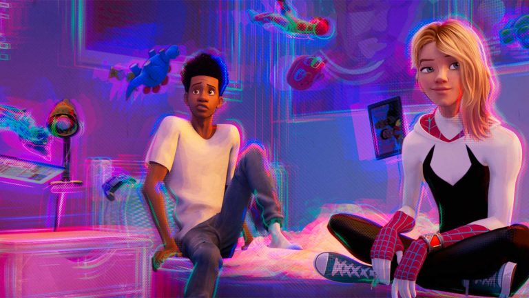 مایلز مورالز و اسپایدر گوئن در تصویر تازه انیمیشن مرد عنکبوتی 2 | تریلر جدید به‌زودی