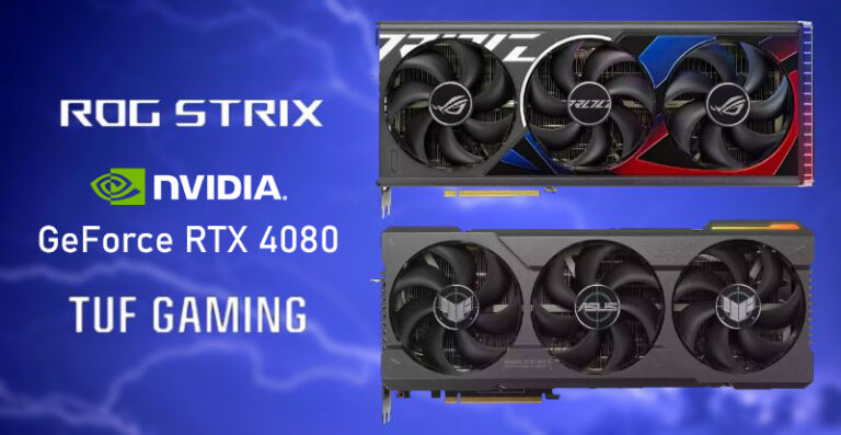 معرفی هیولاهای تازه نفس ایسوس ASUS GeForce RTX 4080 SERIES