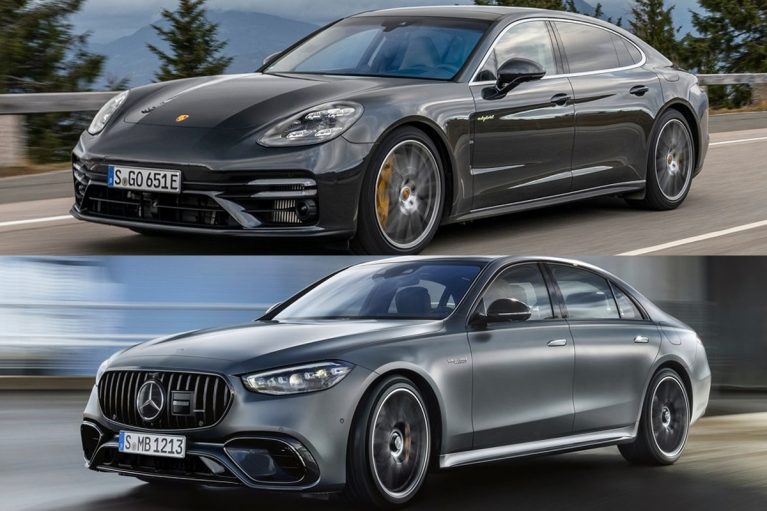 مقایسه مرسدس S63 AMG E جدید با پورشه پانامرا توربو S هیبریدی