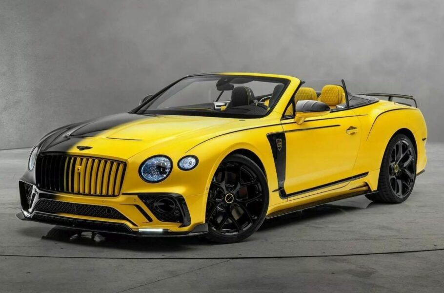 منصوری هم درگیر تب ماشین‌های دو رنگ به شد؛ معرفی بنتلی با 739 اسب بخار قدرت