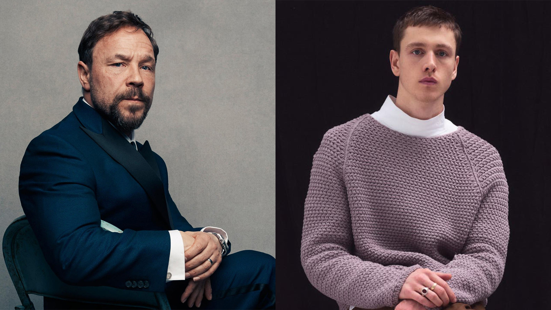 نقش‌آفرینی استیون گراهام و هریس دیکینسون در فیلم Blitz استیو مک‌کوئین