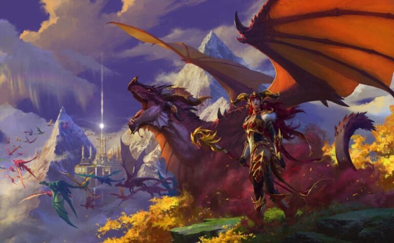نقشه‌ی راه World of Warcraft Dragonflight در 2023 مشخص شد