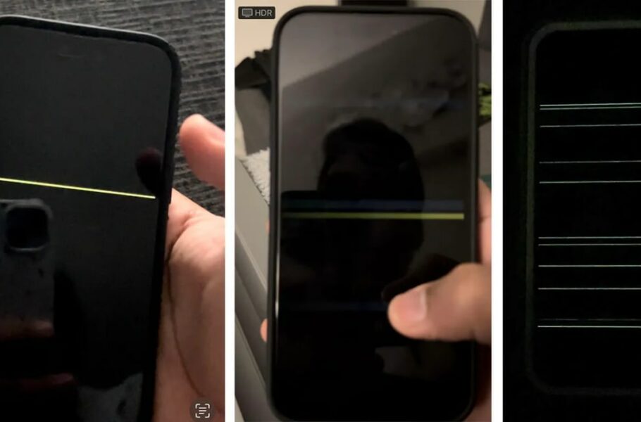 نمایش خط‌های افقی روی نمایشگر آیفون 14 پرو؛ اپل یک باگ نرم‌افزاری را بررسی می‌کند