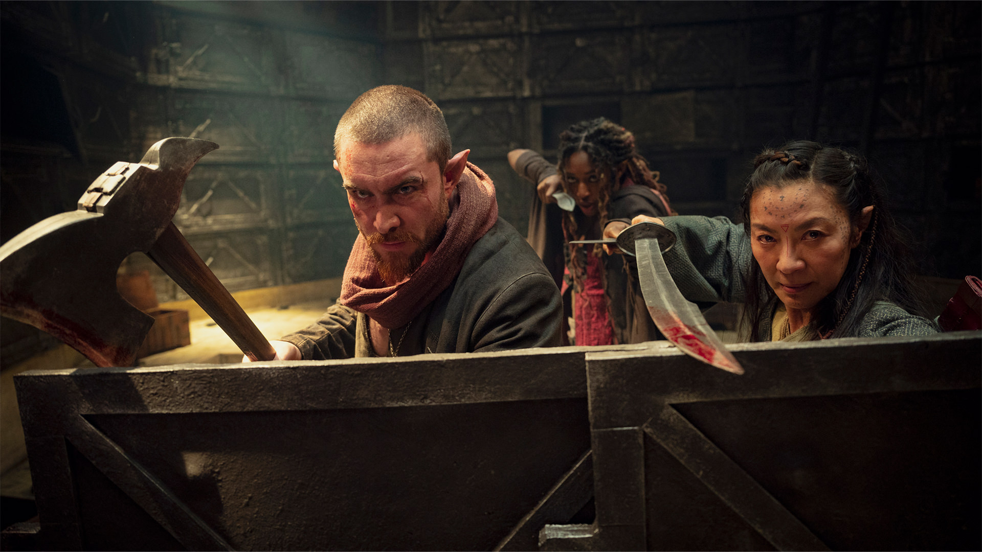 نمایش مهارتهای مبارزه میشل یئو در ویدیو تازه سریال The Witcher: Blood Origin