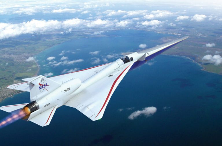 هواپیمای مافوق صوت X-59 ناسا با دریافت موتوری جدید، یک قدم به پرواز نزدیک‌تر شد