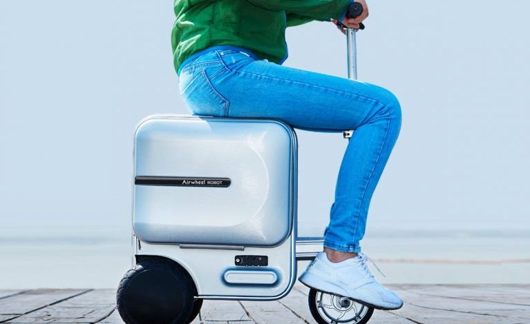 چمدان موتوردار ایر ویل با توانایی حمل بزرگسالان معرفی شد!