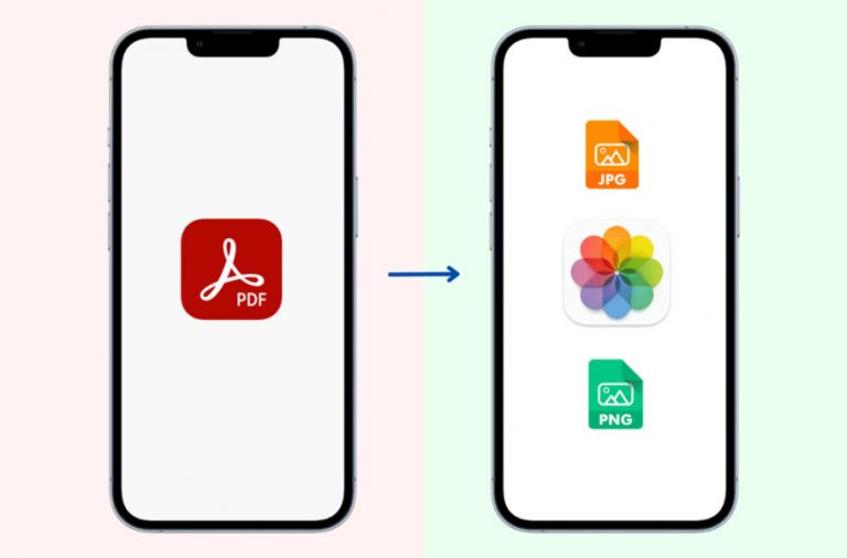 چگونه فایل‌های PDF را در موبایل به عکس تبدیل کنیم؟