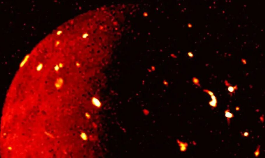 کاوشگر ناسا تصویر جدیدی از قمر آتشفشانی سیاره مشتری به اشتراک گذاشت