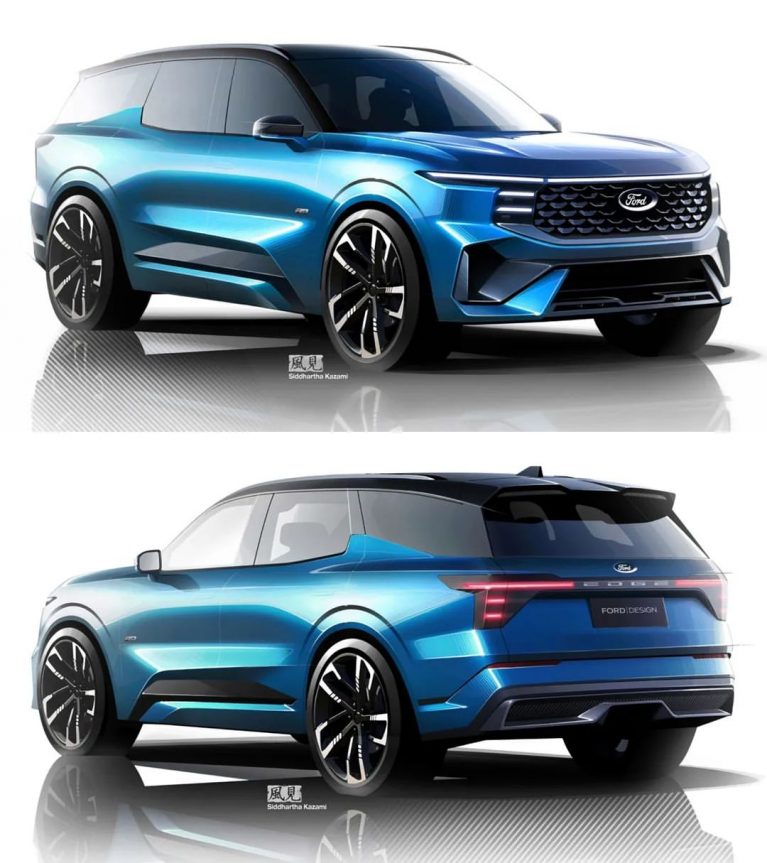 آنالیز طراحی اسکچ جذاب فورد اکسپلورر