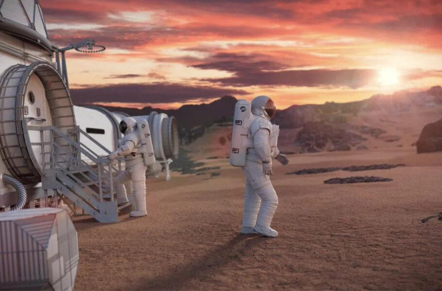 انسان می‌تواند غذای خود را در مریخ از زباله‌های پلاستیکی تهیه کند