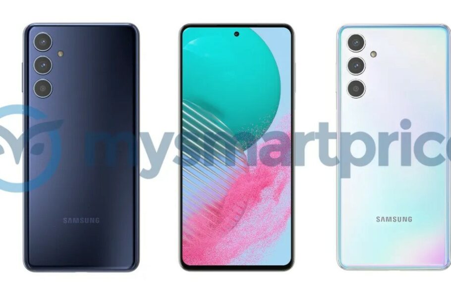 اولین رندرهای گلکسی M54 5G با طراحی دوربین مشابه سری گلکسی S23 منتشر شد