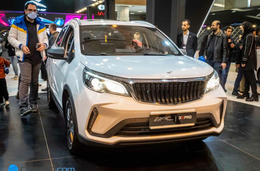 اولین نمایش BAC X3 بم خودرو؛ 700 میلیون تومان برای یک هاچ‌بک کراس