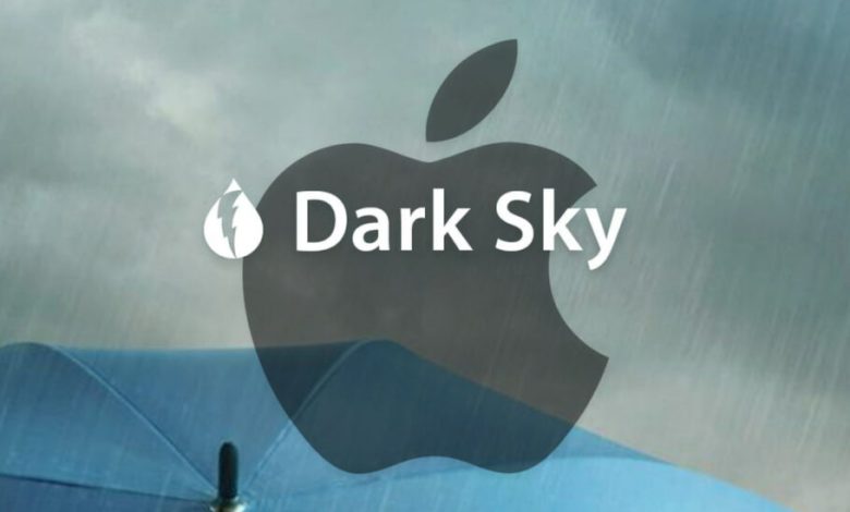 اپل برنامه محبوب هواشناسی Dark Sky را برای همیشه غیرفعال کرد