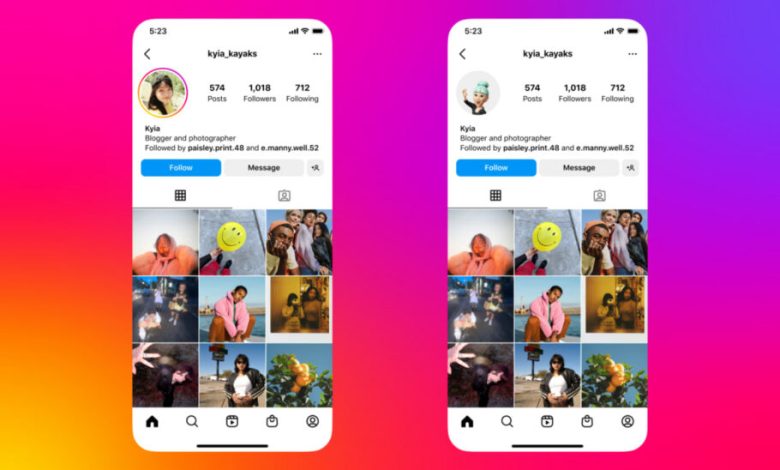 اینستاگرام از عکس پروفایل پویا رونمایی کرد؛ امکان استفاده هم‌زمان از آواتار و تصویر ثابت