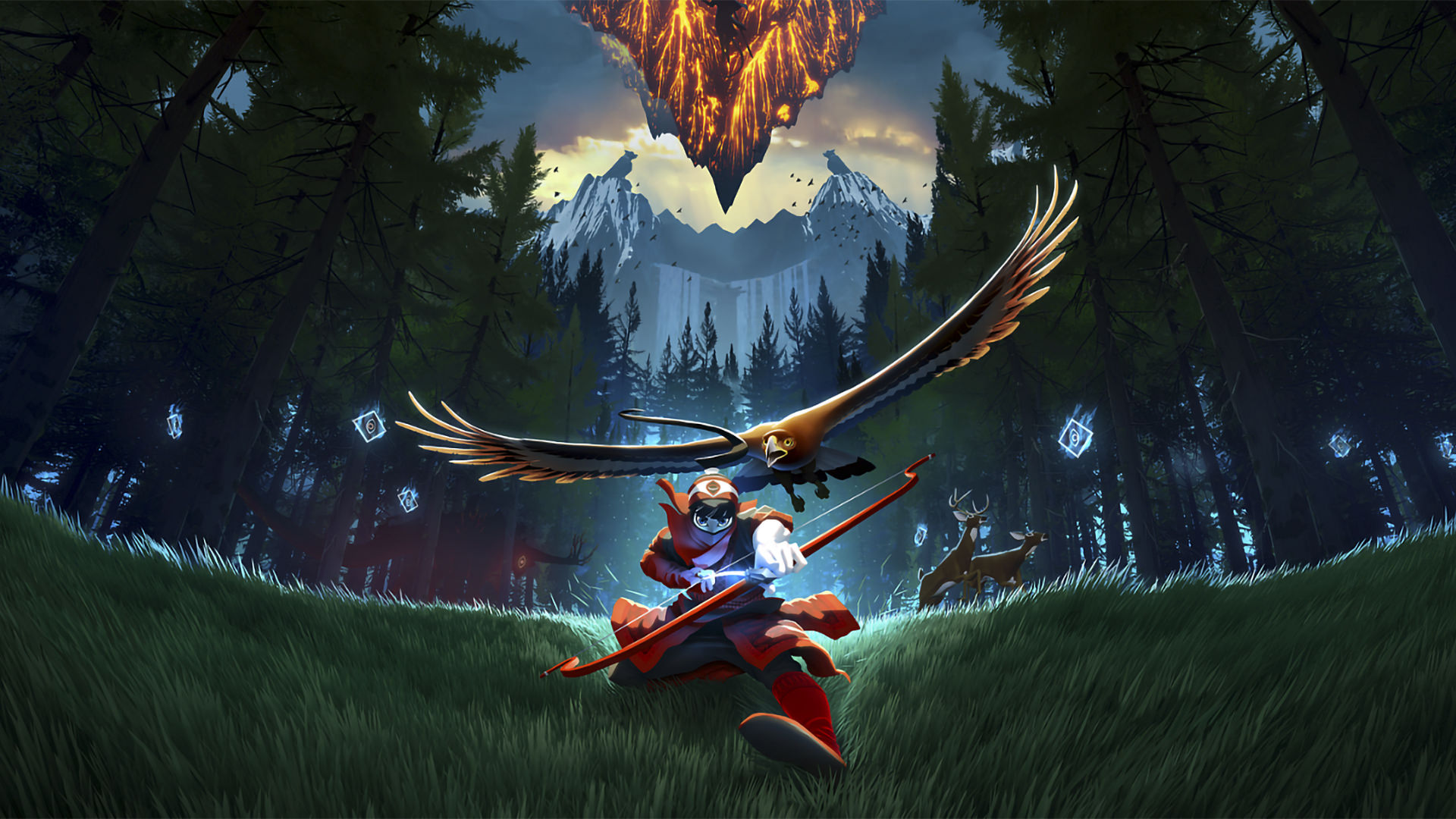 تاریخ عرضه بازی The Pathless برای کنسولهای ایکس باکس و نینتندو سوییچ مشخص شد