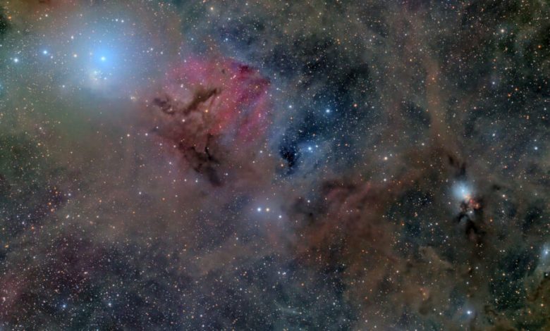 تصویر روز ناسا: گرد و غبار ستاره‌ای در برساوش