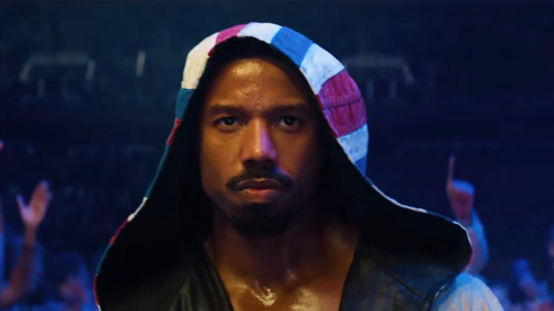 تلاش مایکل بی. جردن برای غلبه بر حریف در پوستر فیلم Creed III