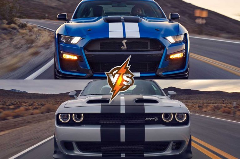 دوئل فورد موستانگ و دوج چلنجر