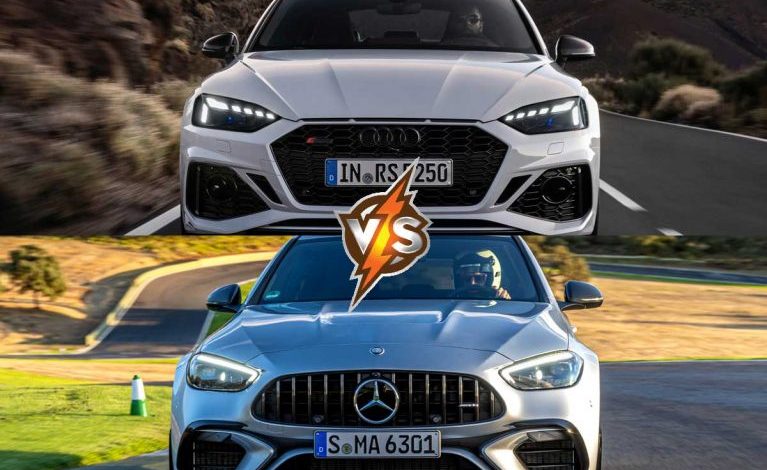 دوئل فینال، آئودی RS3 اسپرت‌بک یا مرسدس C43 AMG؟