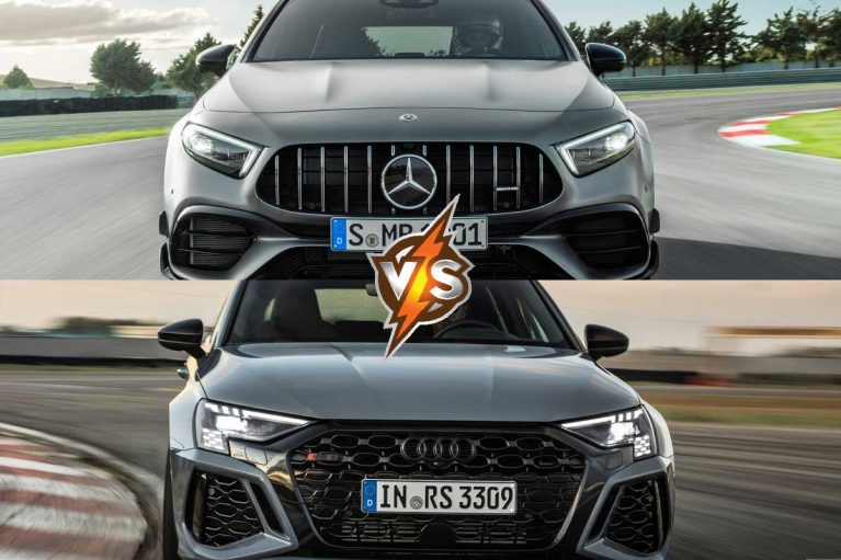 دوئل فینال، آئودی RS3 یا مرسدس A45 AMG؟