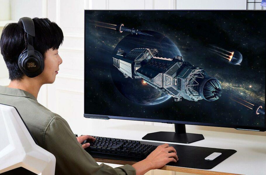 سامسونگ از اولین مانیتور Mini-LED تخت خود، Odyssey Neo G7 رونمایی کرد