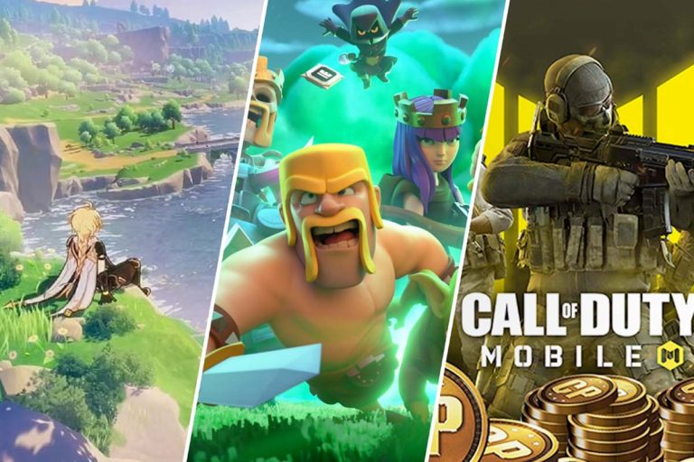 سریعترین روش خرید سی پی کالاف موبایل، کریستال گنشین ایمپکت و جم کلش اف کلنز