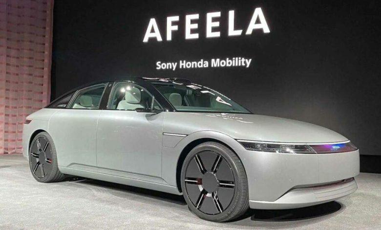 سونی هوندا موبیلیتی از نمونه اولیه خودروی برقی Afeela در CES 2023 رونمایی کرد