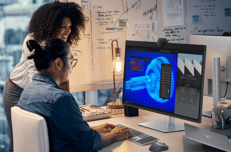 شرکت دل یک مانیتور 32 اینچی 6K با پنل IPS Black معرفی کرد