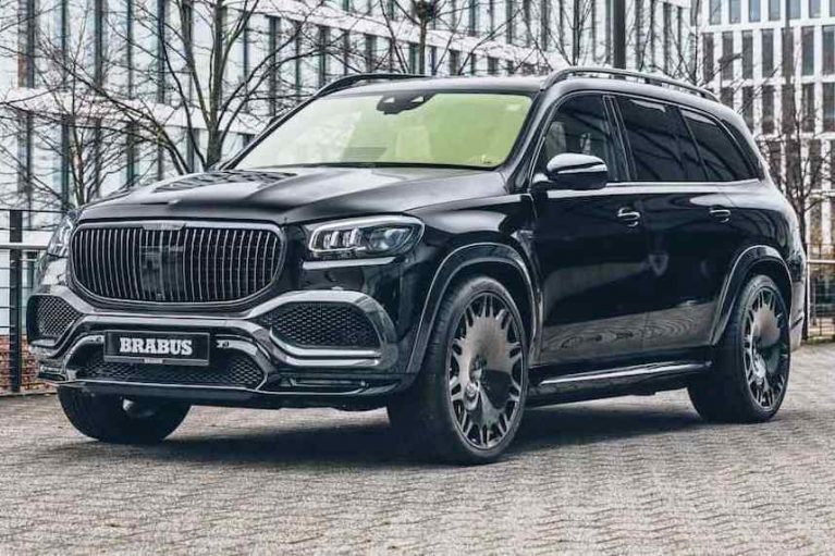 لذت رانندگی با مرسدس AMG GLS برابوس در اتوبان‌های آلمان