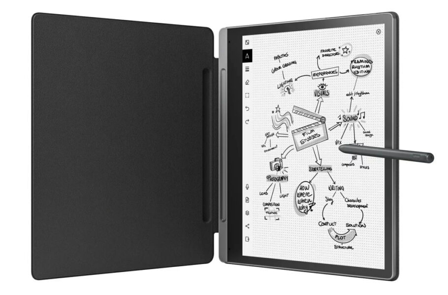لنوو از تبلت Lenovo Smart Paper با نمایشگر E-Ink و قیمت 400 دلار رونمایی کرد
