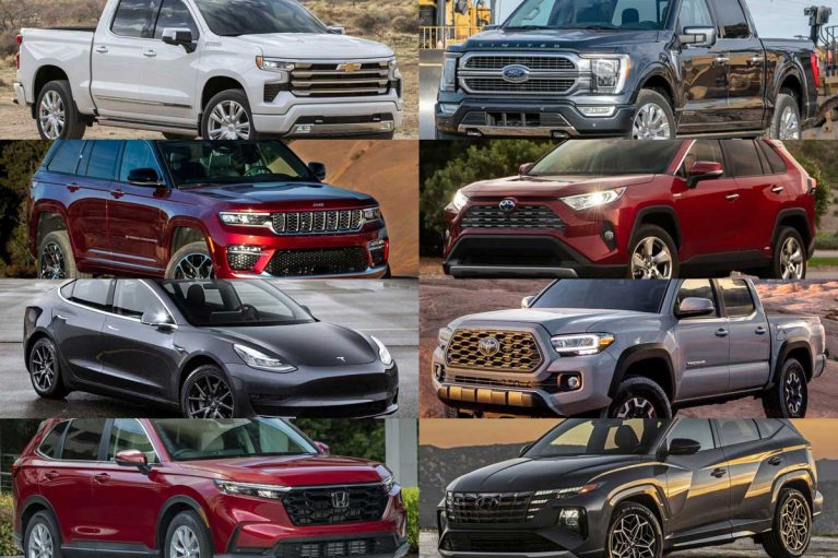 پرفروشترین خودروهای بازار آمریکا در سال ۲۰۲۲