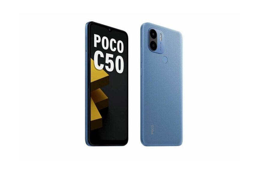 پوکو C50 با تراشه هلیو A22 و قیمت زیر 100 دلار معرفی شد