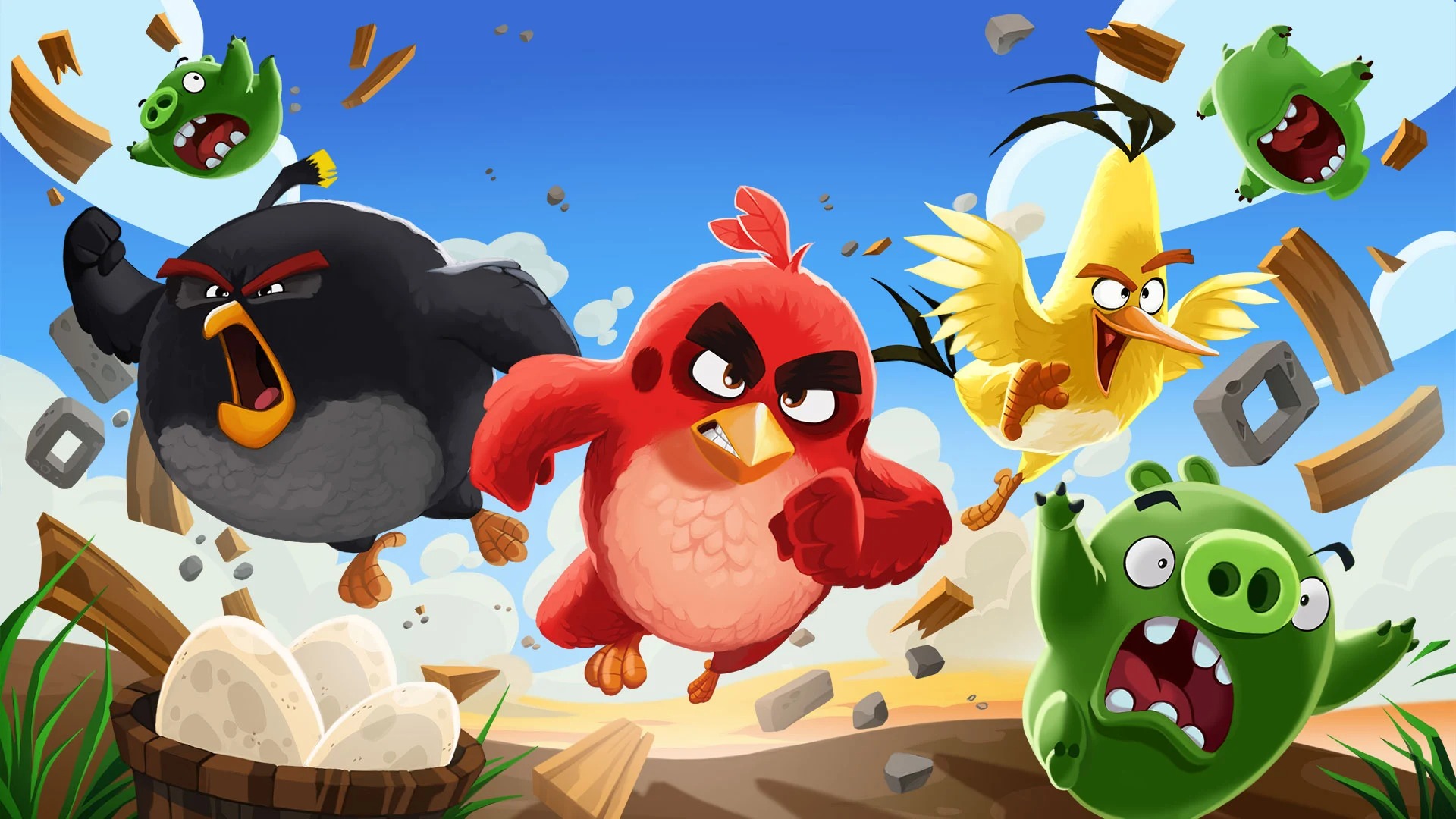 از دسترس خارج شدن نسخه‌ی اول بازی Angry Birds