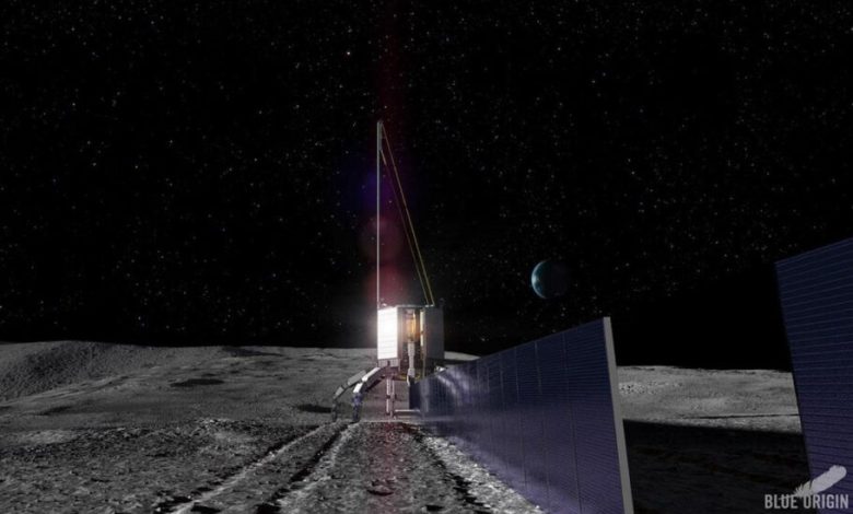 بلو اوریجین می‌خواهد ساخت پنل خورشیدی از سنگ‌های ماه را ممکن کند