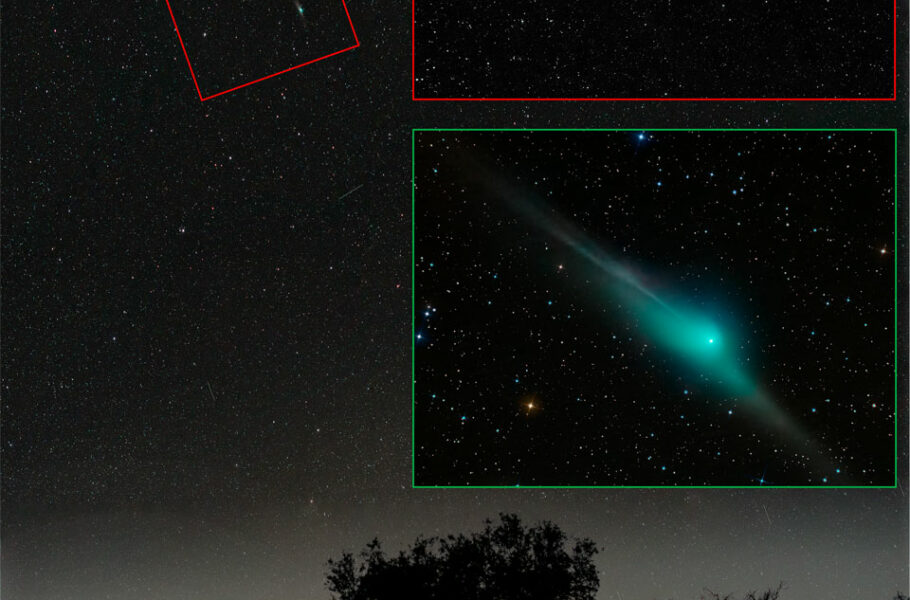 تصویر روز ناسا: سه نما از دنباله‌دار ZTF